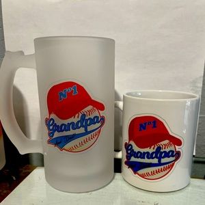 Set of mugs for best Grandpa.